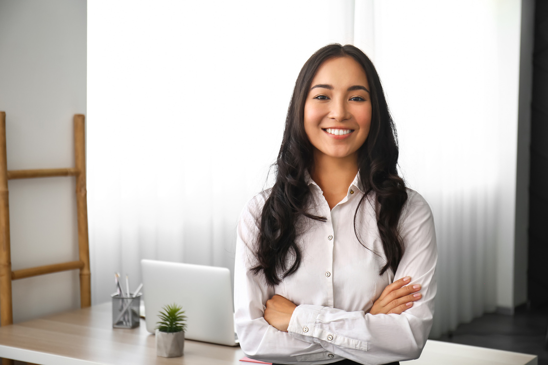 Portrait of a Professional Woman in the Office 